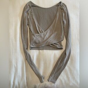 Alo Yoga Wrap Top